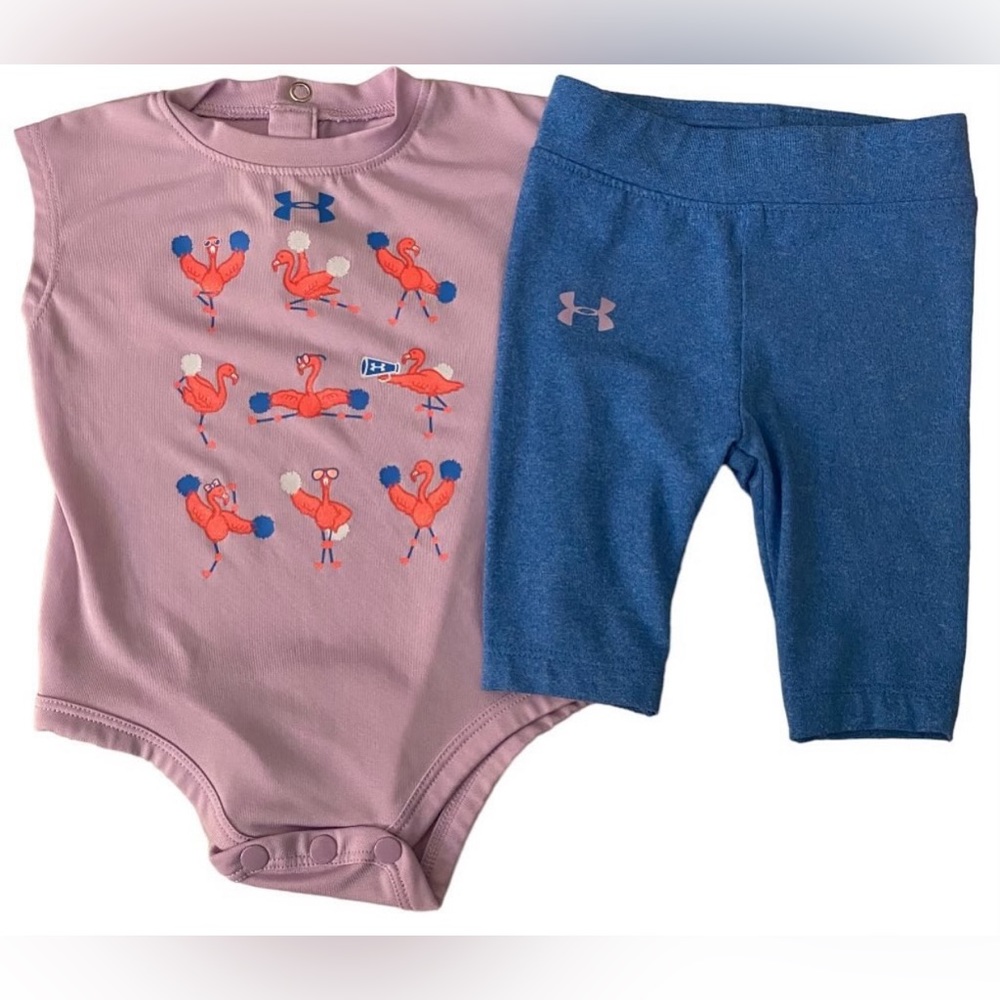 Babygirl Under Armour outfit size 3-6M